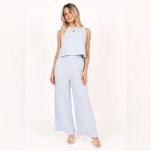 Petal & Pup Marnie Set Size XS Linen Light Blue